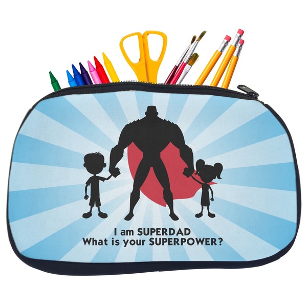 Super Dad Pencil / School Supplies Bags - Medium