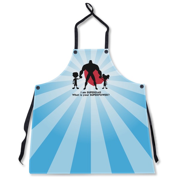 Custom Super Dad Apron Without Pockets