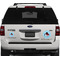 Super Dad Personalized Car Magnets on Ford Explorer
