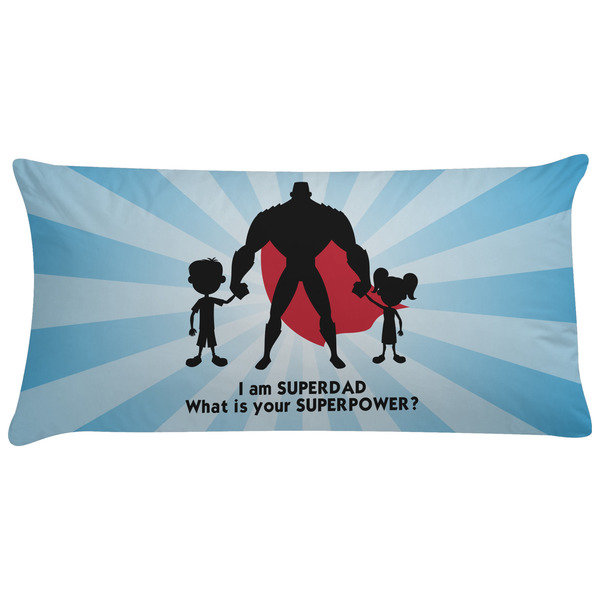 Custom Super Dad Pillow Case - King