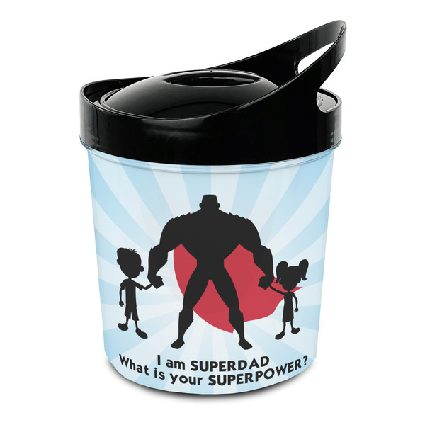 Custom Super Dad Plastic Ice Bucket
