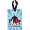 Super Dad Personalized Rectangular Luggage Tag