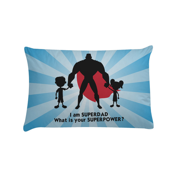 Custom Super Dad Pillow Case - Standard
