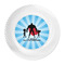 Super Dad Plastic Party Dinner Plates - Approval