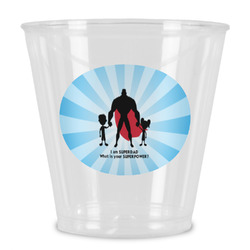 Super Dad Plastic Shot Glass