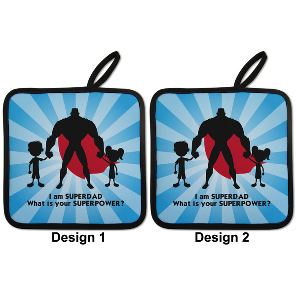 Super Dad Pot Holders - Set of 2 APPROVAL