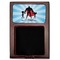 Super Dad Red Mahogany Sticky Note Holder - Flat
