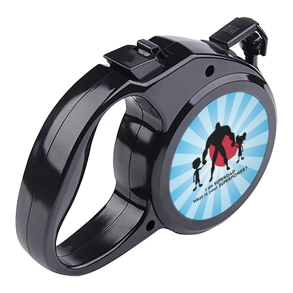 Super Dad Retractable Dog Leash - Angle