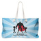 Super Dad Large Rope Tote Bag - Front View