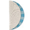 Super Dad Round Linen Placemats - HALF FOLDED (single sided)