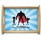 Super Dad Natural Wooden Tray - Large