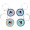 Super Dad Wine Charms (Set of 4)