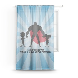 Super Dad Sheer Curtain
