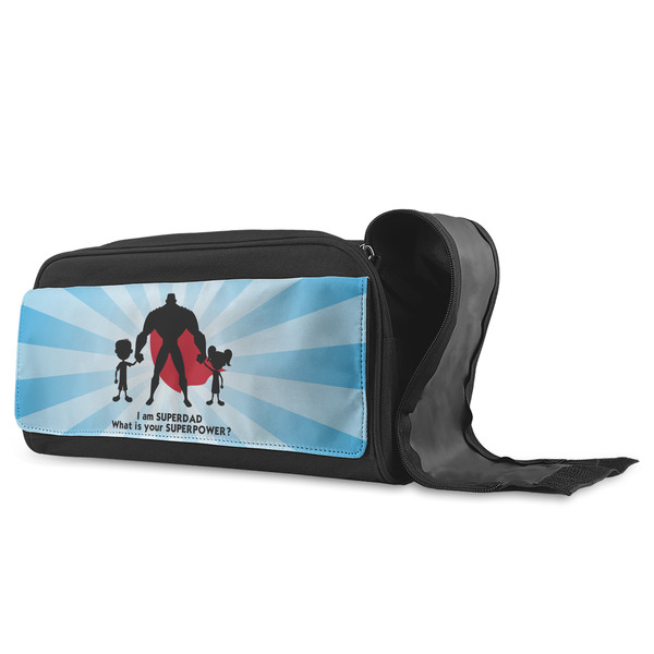 Super Dad Shoe Bags - ANGLE (Open)