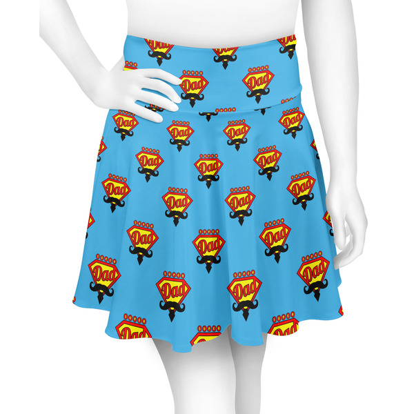 Custom Super Dad Skater Skirt - X Large