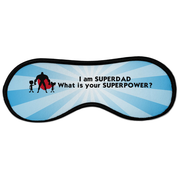 Custom Super Dad Sleeping Eye Masks - Large