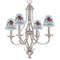 Super Dad Small Chandelier Shade - LIFESTYLE (on chandelier)