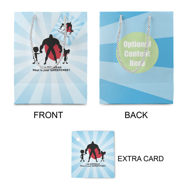 Super Dad Small Gift Bag - Approval