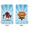 Super Dad Small Laundry Bag - Front & Back View