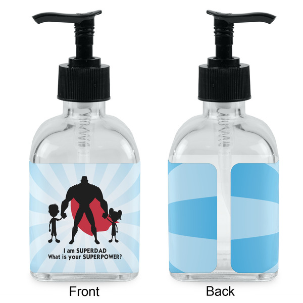 Super Dad Glass Soap/Lotion Dispenser - Approval