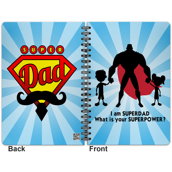 Super Dad Spiral Journal 7 x 10 - Apvl