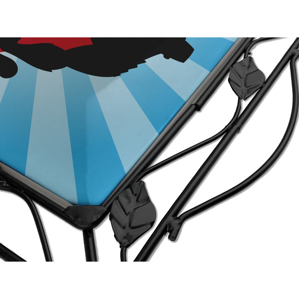 Super Dad Square Trivet - Detail