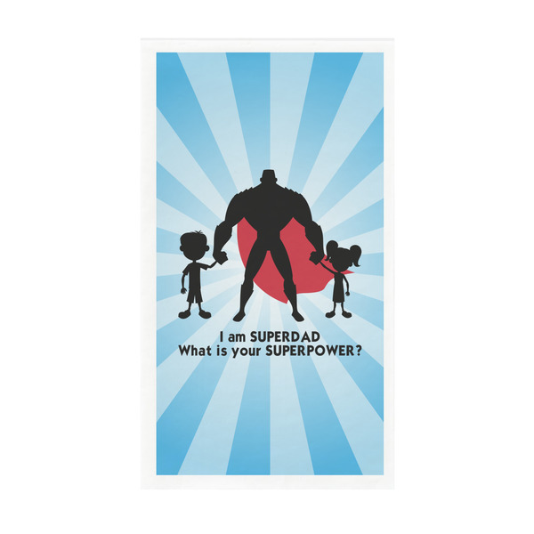 Custom Super Dad Guest Paper Towels - Full Color - Standard