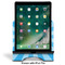 Super Dad Stylized Tablet Stand - Front with ipad