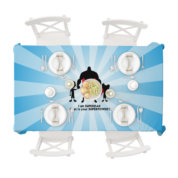 Super Dad Tablecloths (58"x102") - TOP VIEW