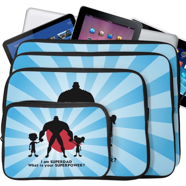 Super Dad Tablet & Laptop Case Sizes
