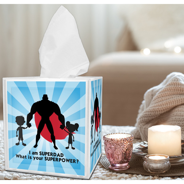 Super Dad Tissue Box - LIFESTYLE