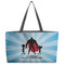 Super Dad Beach Totes Bag - w/ Black Handles