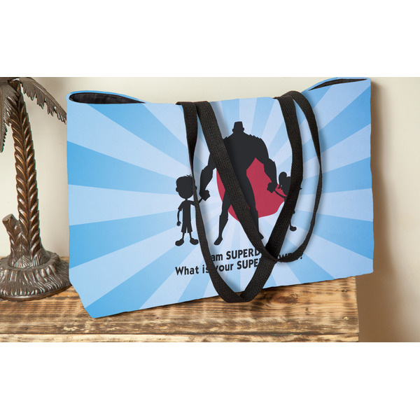 Super Dad Tote w/Black Handles - Lifestyle View