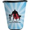 Super Dad Waste Basket - Double Sided (Black)