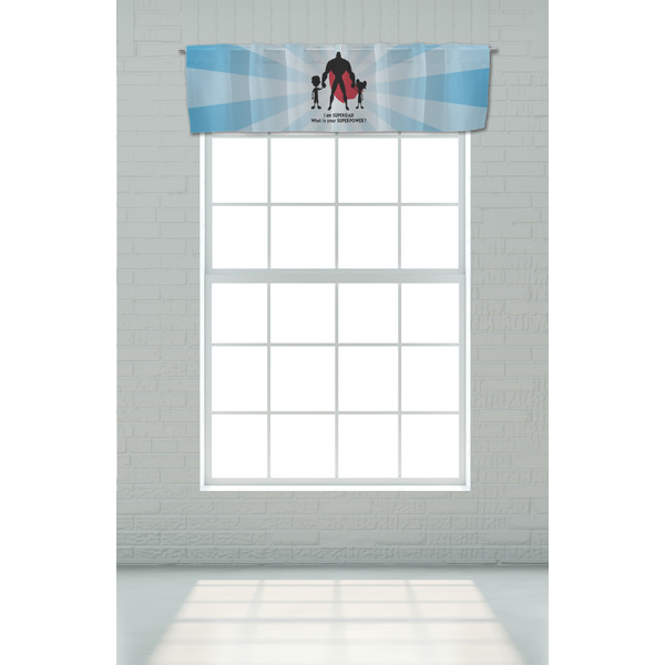 Super Dad Valance - On window
