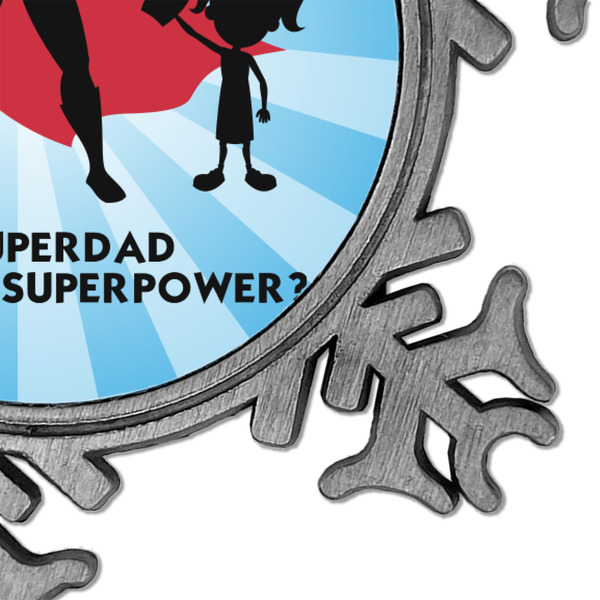 Super Dad Vintage Snowflake - Detail