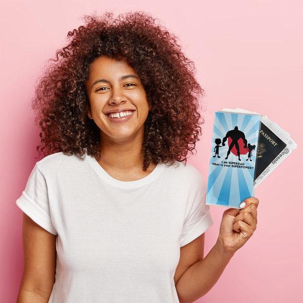 Super Dad Vinyl Document Holder - LIFESTYLE