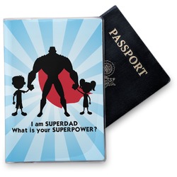 Super Dad Vinyl Passport Holder