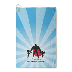 Super Dad Waffle Weave Golf Towel