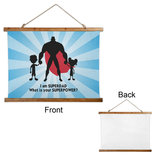 Super Dad Wall Hanging Tapestry - Landscape - APPROVAL