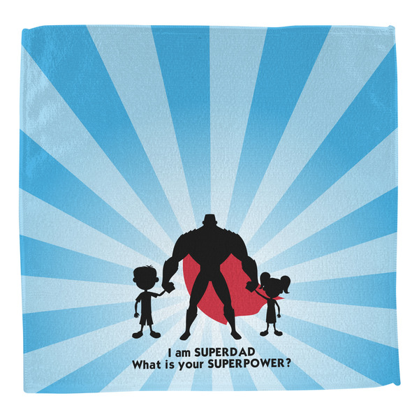 Super Dad Washcloth - Front - No Soap