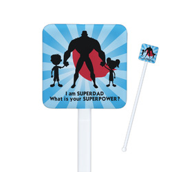 Super Dad Square Plastic Stir Sticks
