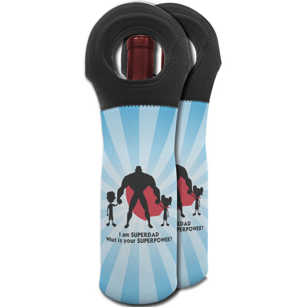 Super Dad Wine Tote Bag - MAIN