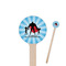 Super Dad 6" Round Wooden Stir Sticks - Single Sided