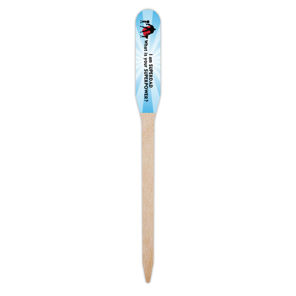 Super Dad Wooden Food Pick - Paddle - Single Pick