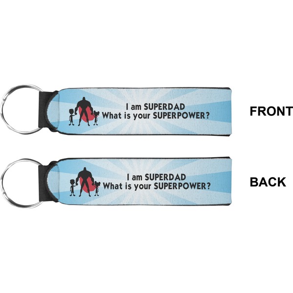 Super Dad Wristlet (Front + Back)