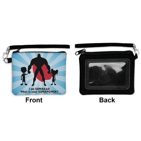Super Dad Wristlet ID Cases - Front & Back