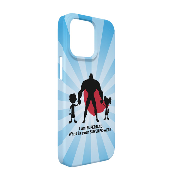 Custom Super Dad iPhone Case - Plastic - iPhone 13