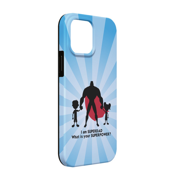Custom Super Dad iPhone Case - Rubber Lined - iPhone 13 Pro