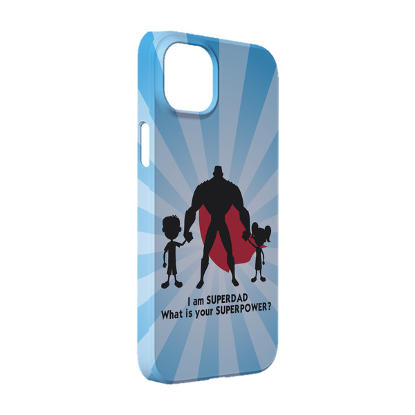 Custom Super Dad iPhone Case - Plastic - iPhone 14